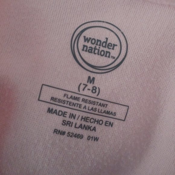Wonder Nation Unicorn Nightgown Size Medium - Picture 4 of 4